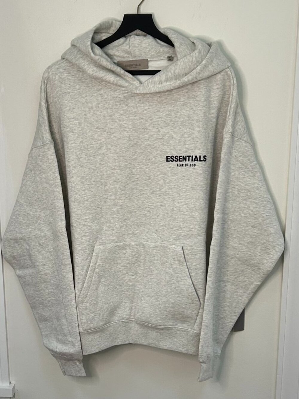 Fear of God Essentials Hoodie 'Light Oatmeal' Size L NWT